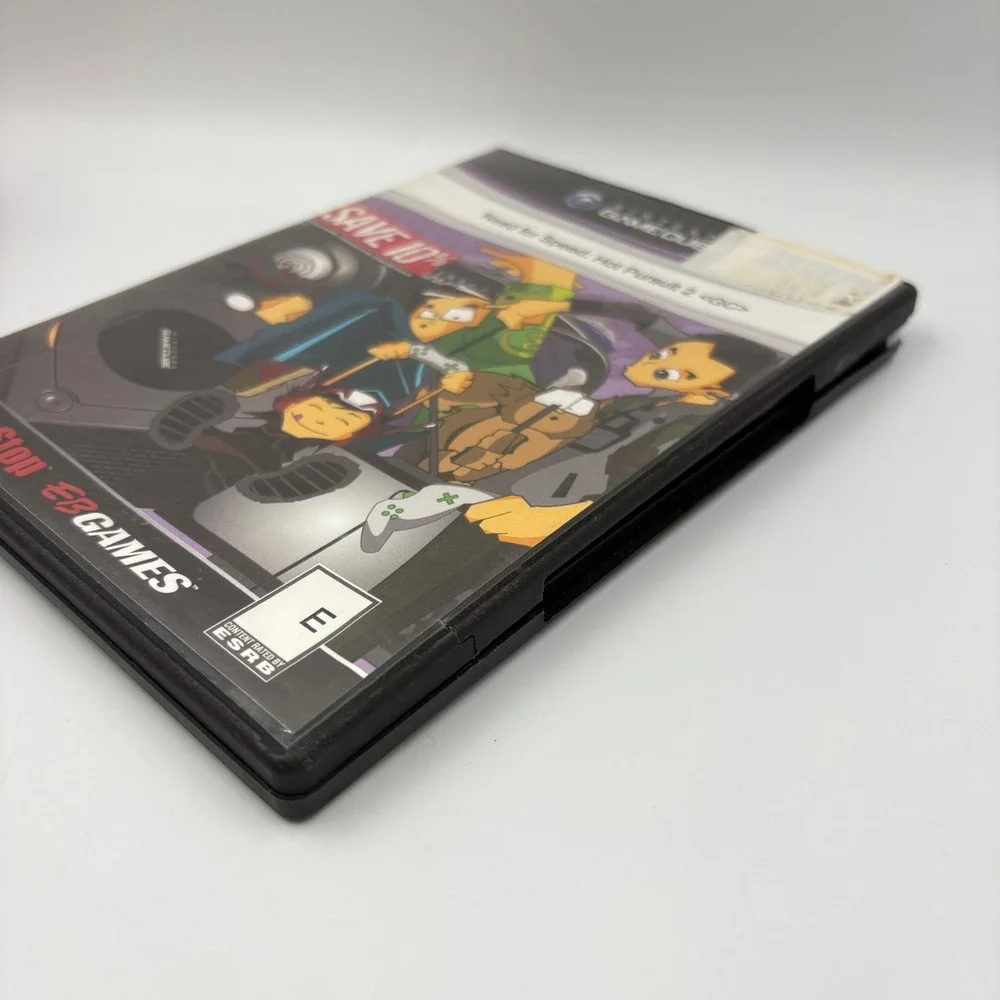 Need for Speed Hot Pursuit 2 Nintendo GameCube GC DL-DOL-GH2E-USA GameStop Case‎